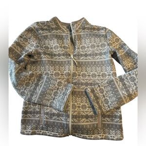 F79 Vineyard Vines Youth Full Zip Long Sleeve Sweater Large